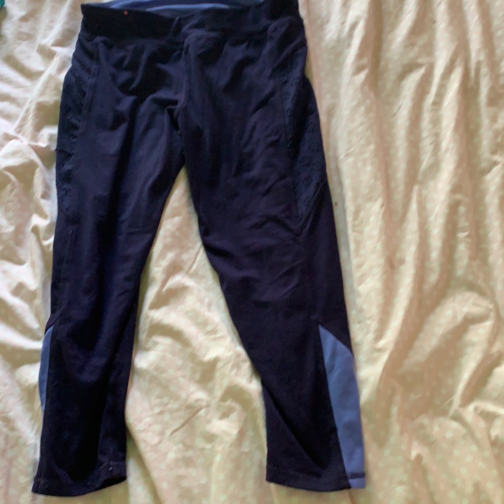Dark purple champion leggings